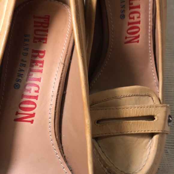 True Religion soft leather heels, 8.5 - Picture 8 of 8